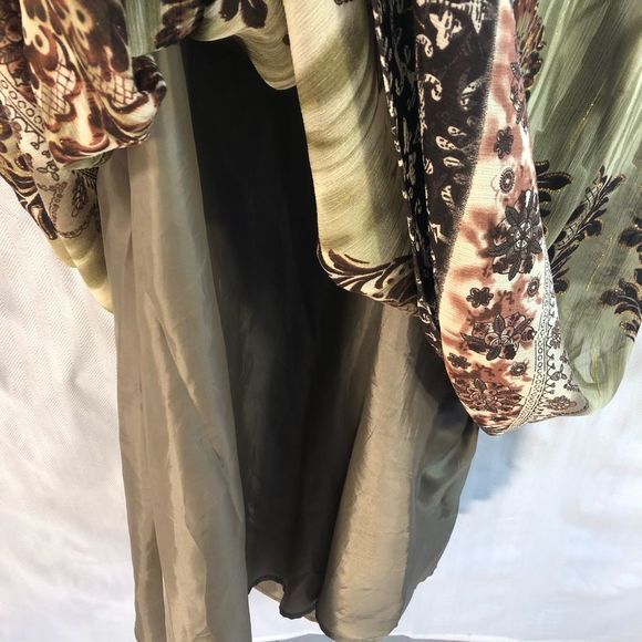 Positive Attitude Surplus Neck Mid Length Sleeveless Dress Plus Size 18 - Picture 8 of 11